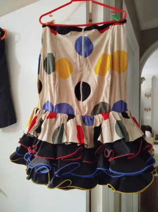 Traje Flamenco multicolor