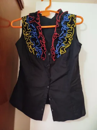 Traje Flamenco multicolor