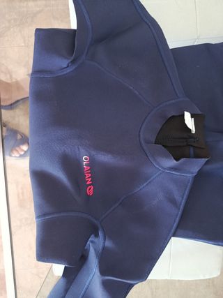 Traje neopreno Olaian azul