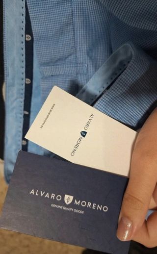 Pantalón Álvaro Moreno azul talla 50