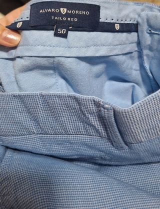 Pantalón Álvaro Moreno azul talla 50