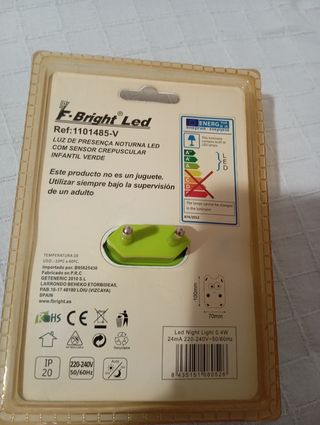 Luz nocturna LED infantil