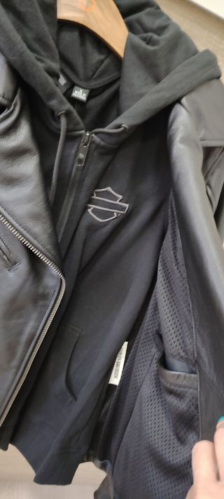 Chaqueta moto mujer Harley Davison