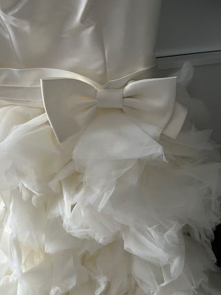 Vestido novia blanco - Talla 36