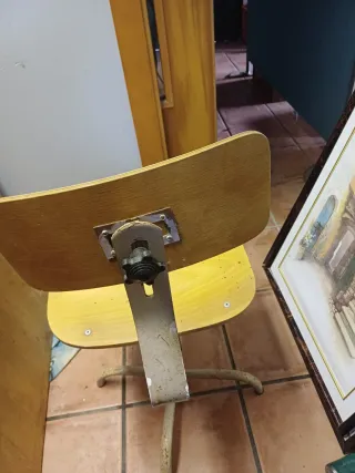 Silla vintage colegio - escolar