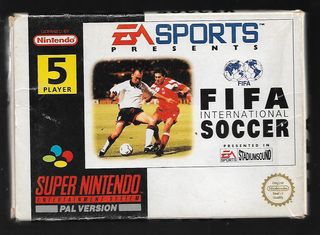 Fifa International Soccer de Super Nintendo (ESP)