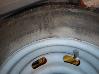 2 Ruedas Remolque 155/70R13 150 euros las dos