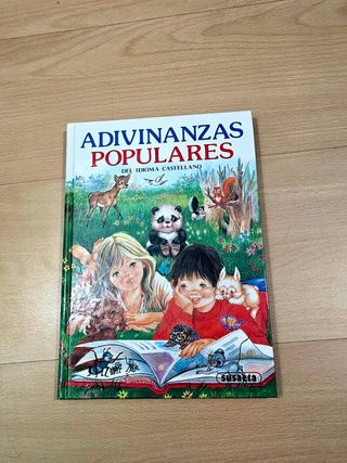 2x4€ Libro Adivinanzas populares