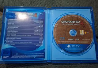 UNCHARTED 4 PLAYSTATION 4