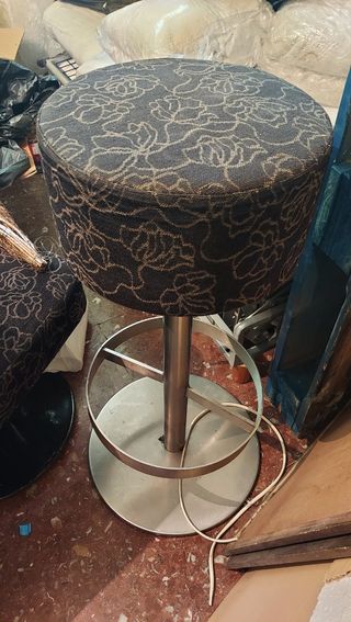 Taburetes altos, estilo retro (2)