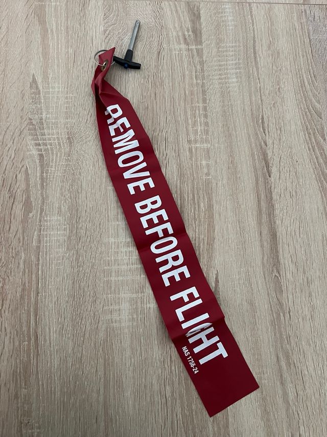 Bypass pin remove before flight