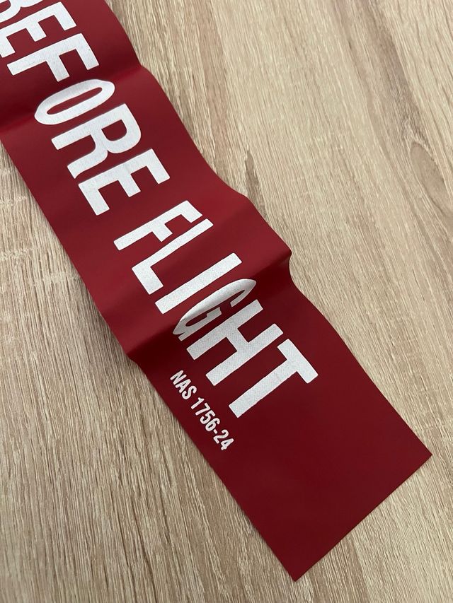 Bypass pin remove before flight