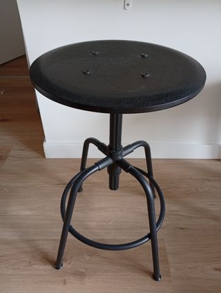 Taburete IKEA KULLABERG negro