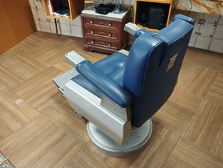 Sillón Barbero Vintage Azul