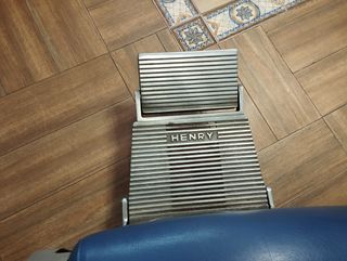 Sillón Barbero Vintage Azul