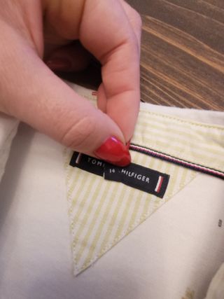 Camicia Tommy Hilfiger bimbo