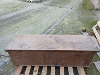 Baúl antiguo madera