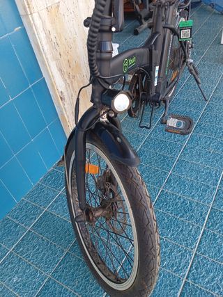 Bicicleta eléctrica plegable
