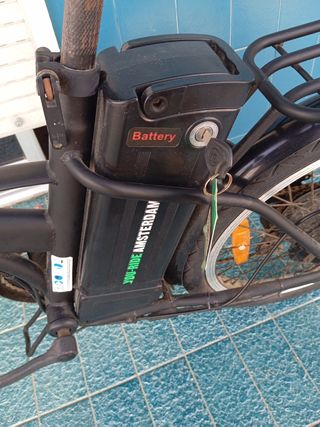 Bicicleta eléctrica plegable