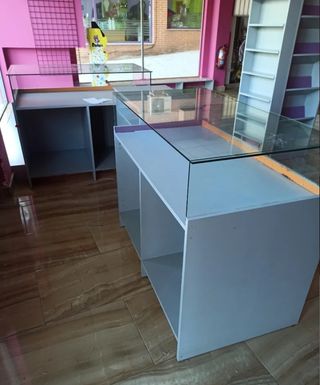 2 banconi in vetro