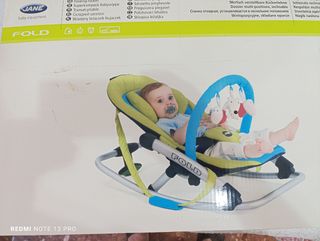 Tumbona mecedora Jane Fold bebé