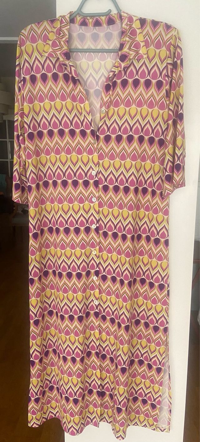 Vestido estampado - Talla L