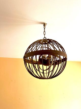 Lampara forja estilo náutico