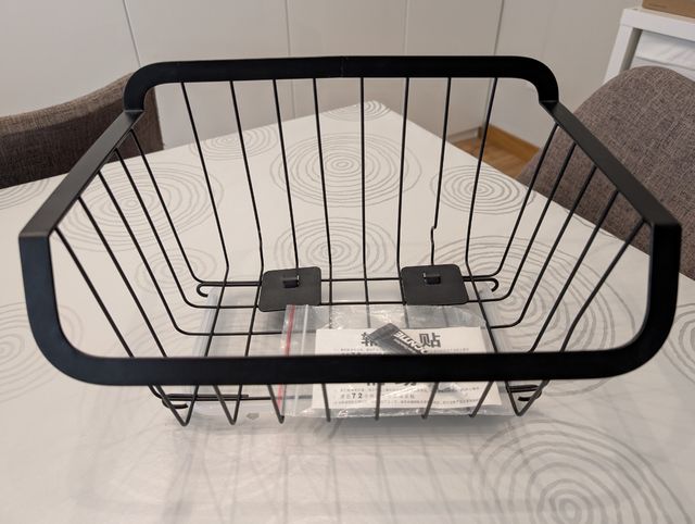 2 Cestas Colgantes Metálicas - Cocina