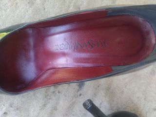 Yves Saint Laurent - Zapatos negros, talla 37