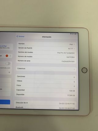 iPad A1673 (9.7") Rosa Gold