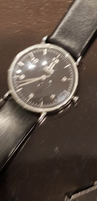 Reloj Lancetti Hombre Piel Negro 34mm