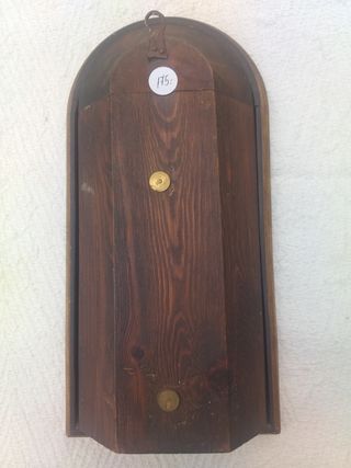 VIRGEN DE BRONCE ESMALTADA