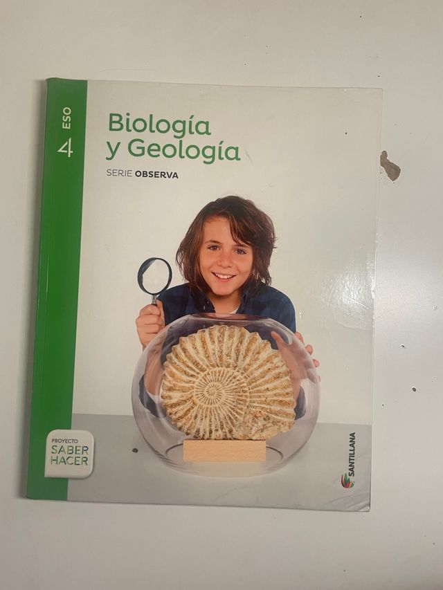 Biología y geología 4º Eso SANTILLANA SABER HACER