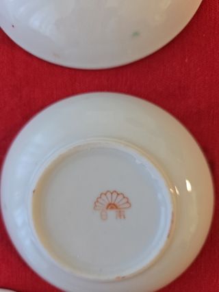 5 Platos Decorativos Chino