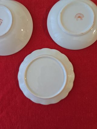 5 Platos Decorativos Chino