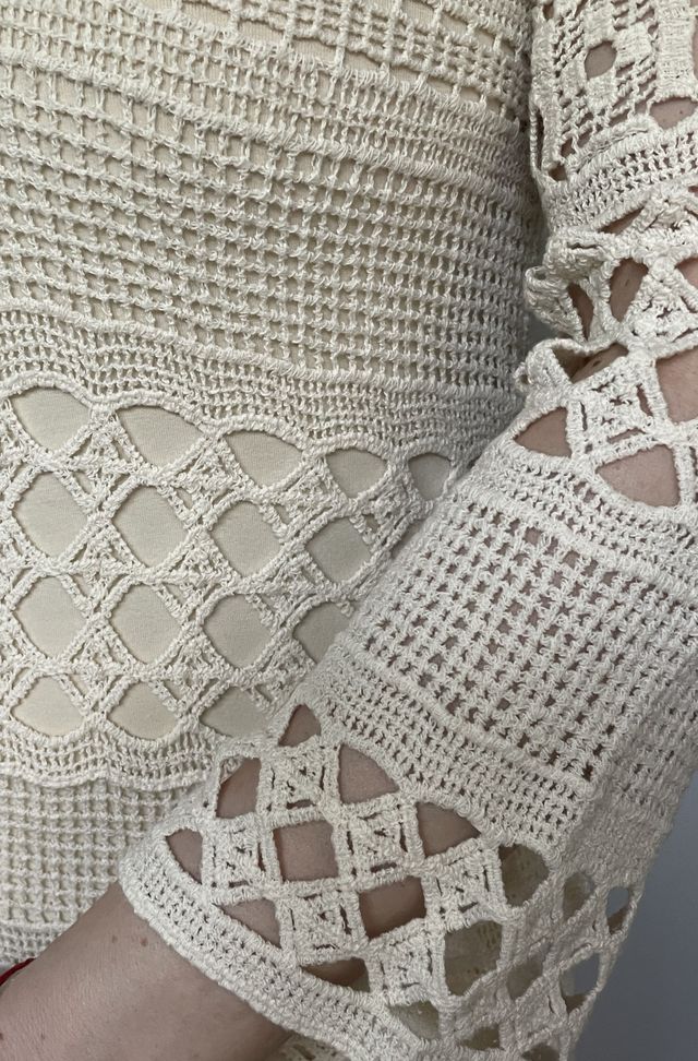 Vestido "Springfield"T.XS crochet