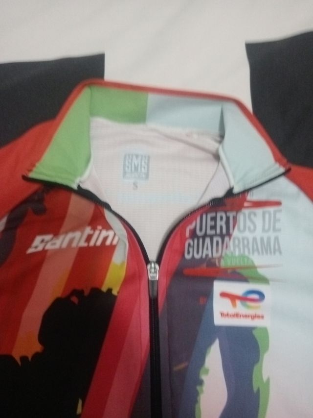 Dos Maillot ciclismo Santini y Token talla S