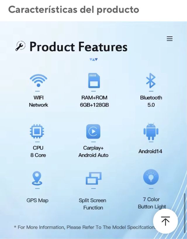 Radio Carplay con reproductor de vídeo