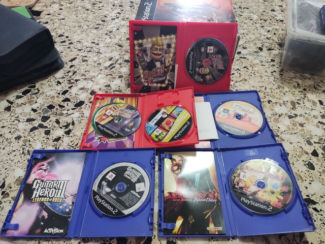Lote PS2: 2 consolas + juegos