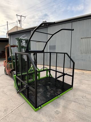 Cesto cajón hidráulico para corcho