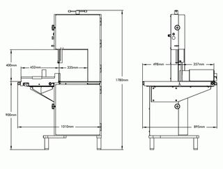 Sierra Huesos Industrial