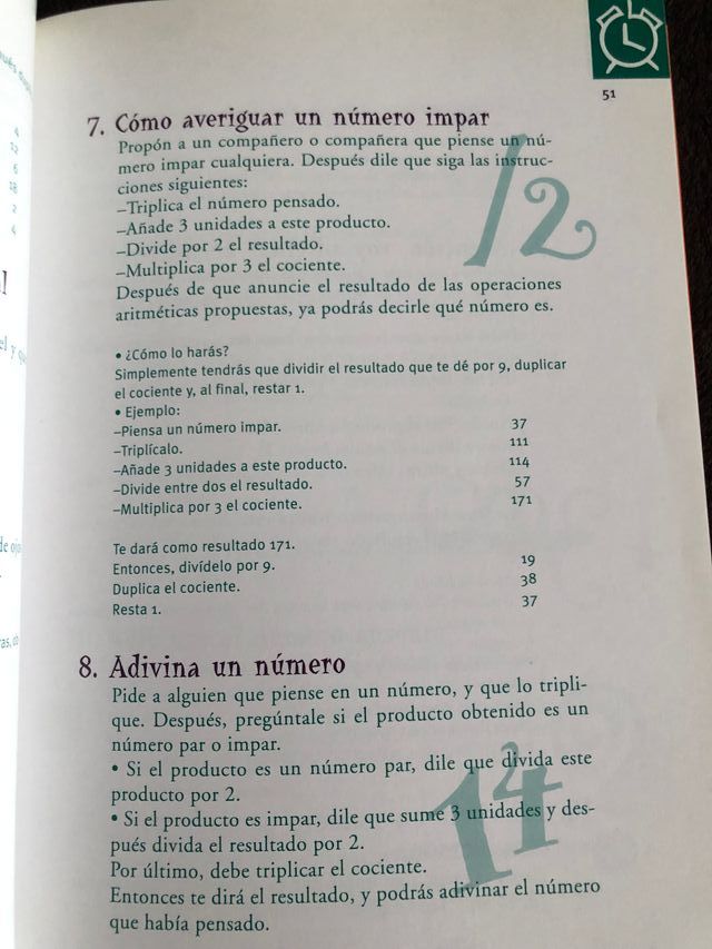 Juega y sorpréndete con las matemáticas