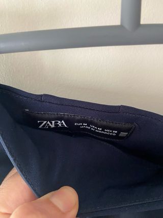 Falda midi azul - Estilo marinero