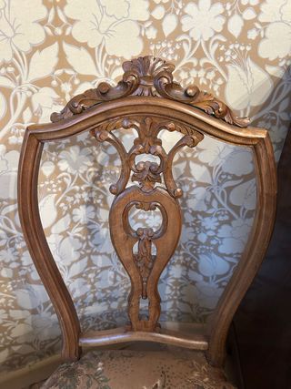 2 Sillas Vintage Madera