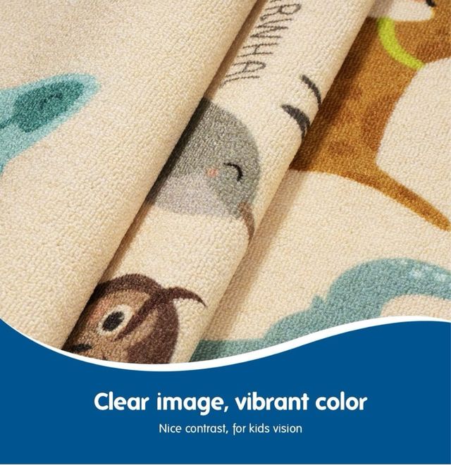 Oferta Alfombra ABC Infantil 150x200cm