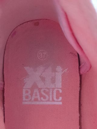 Zapatillas tenis  lona Rosa N.37