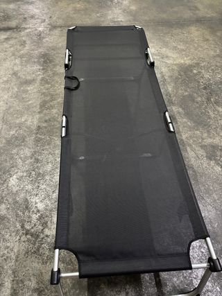 Tumbona Plegable Playa - Negra