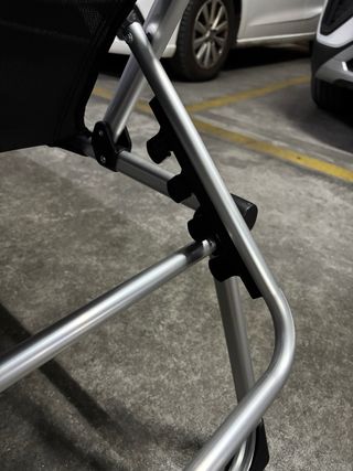 Tumbona Plegable Playa - Negra