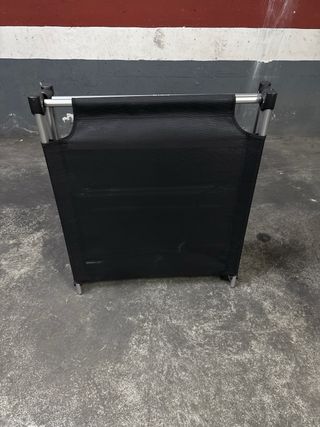 Tumbona Plegable Playa - Negra