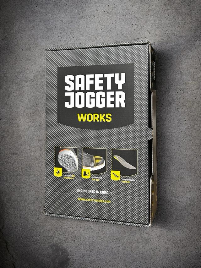 Scarpe antinfortunistiche Safety Jogger nere
